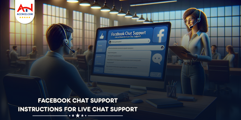 Facebook Chat Support: Instructions for live Chat Support